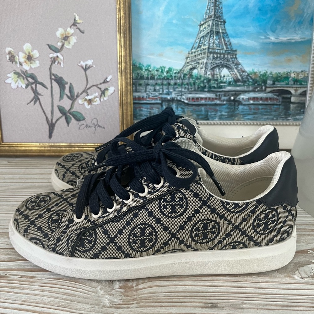 Tory Burch Women's T Monogram Howell Court Trainers